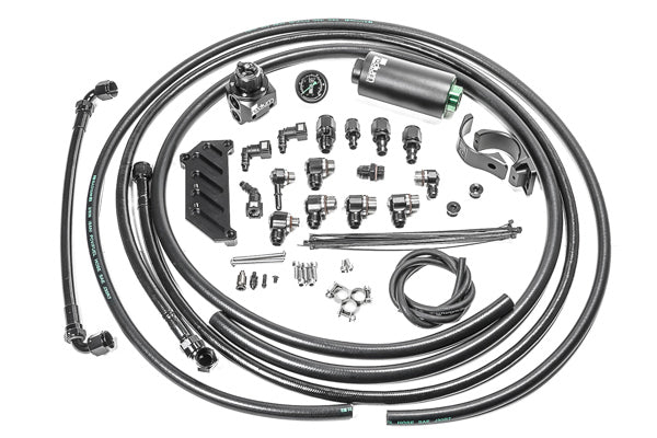 Radium Fuel Pump Hanger Plumbing Kit Microglass 6 Micron Filter - Mazda MX-5 NA/NB 89-05 50-1025-05