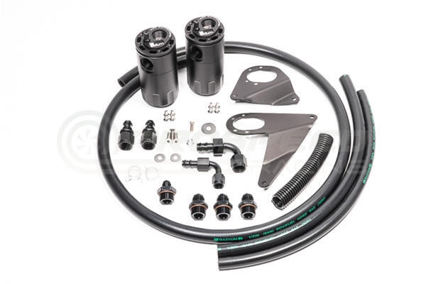 Radium Dual Fluid Lock Catch Can Kit - Mitsubishi Evo X 20-01107-FL | Pro Speed Racing