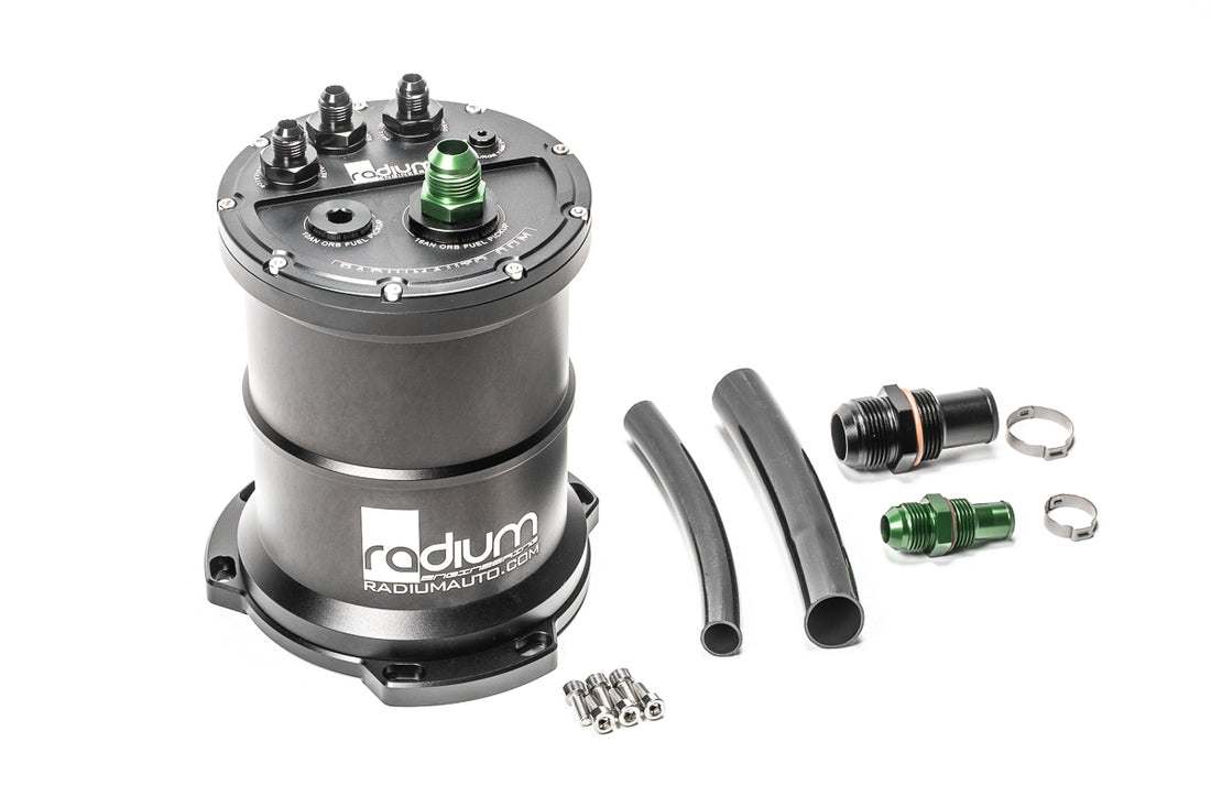 Radium Engineering Fuel Surge Tank For External Pumps