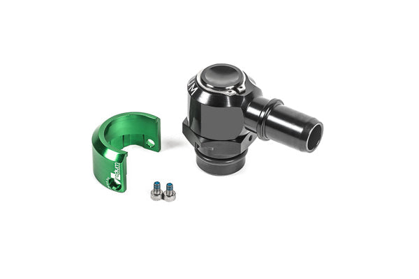Radium Engineering V2 Quick Connect 19mm Male to 16mm SAE Male 90Deg