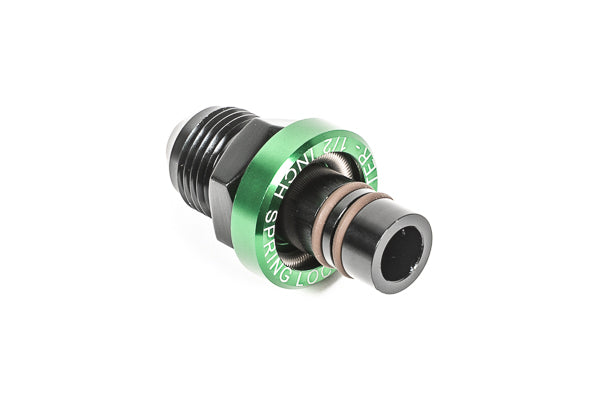 Radium Engineering 8AN Male to 1/2" Spring Lock