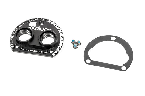 Radium Engineering VTE to VTE Competition Catch Can Adapter 10AN ORB Ports