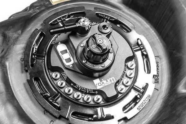Radium Fuel Pump Hanger w/Integrated FPR