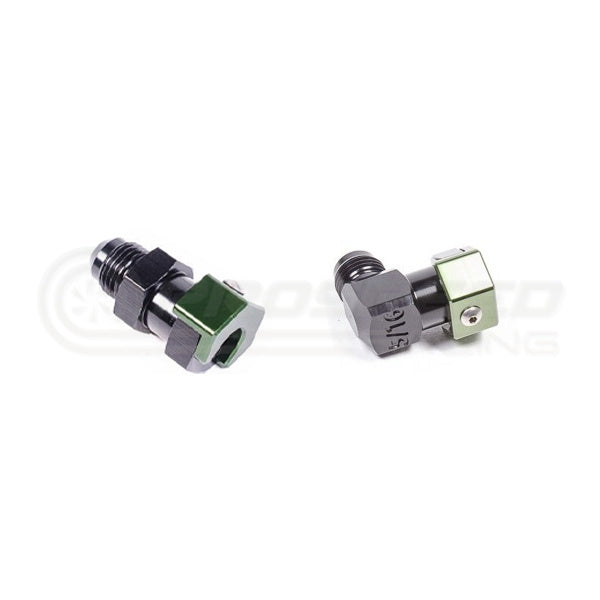 Radium SAE Female EFI Quick Connect to AN Male Low Profile Fitting 20-0290 20-0291 20-0600 20-0601