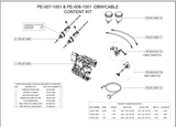 PE Racing Auto 2 Pedal Box - Billet