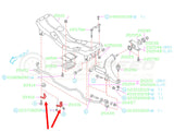 Subaru Genuine OEM Front Swaybar Saddle Bracket