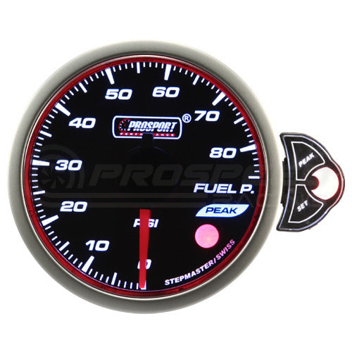 Prosport 52mm Halo PK Series Performance Gauge Range - Red/White/Blue