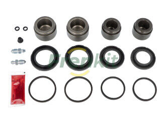 Frenkit Brake Caliper Piston & Seal Rebuild Kit Subaru WRX STI/Mitsubishi Evo 4-9 (Front, Brembo) 240956