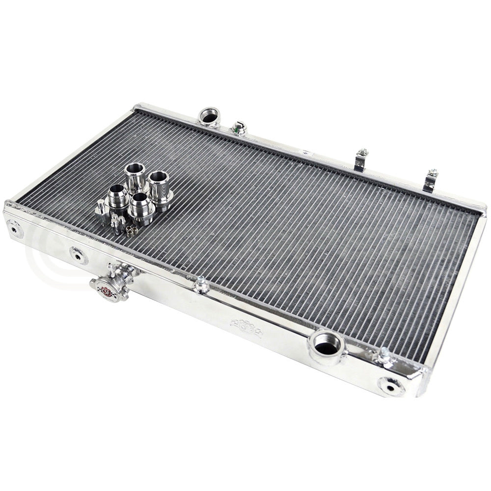 CSF Racing 2-Row 42mm Race Spec Aluminium Radiator V3 - Honda Civic EG EK/Integra DC2 (K Swap) 2850K