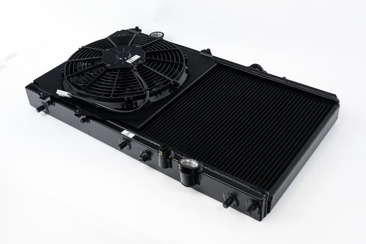 CSF Racing 2-Row 42mm Race Spec Aluminium Full Radiator V3 Black