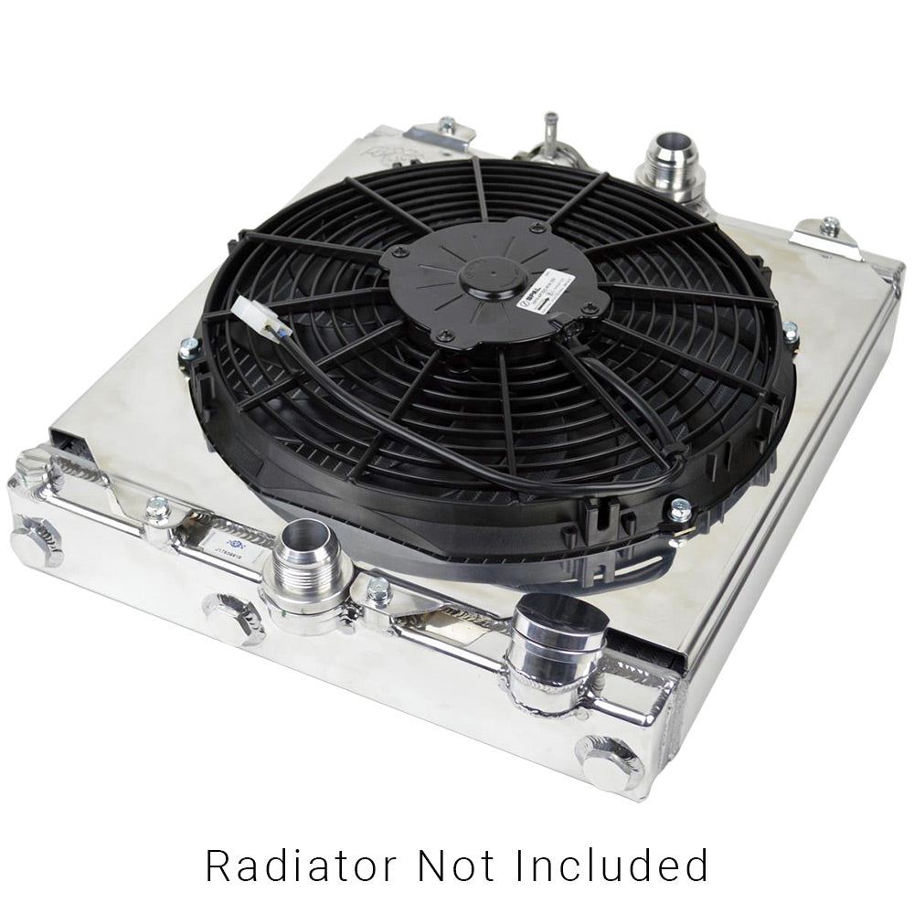 CSF Racing Universal Fan Shroud w/12" Spal Fan