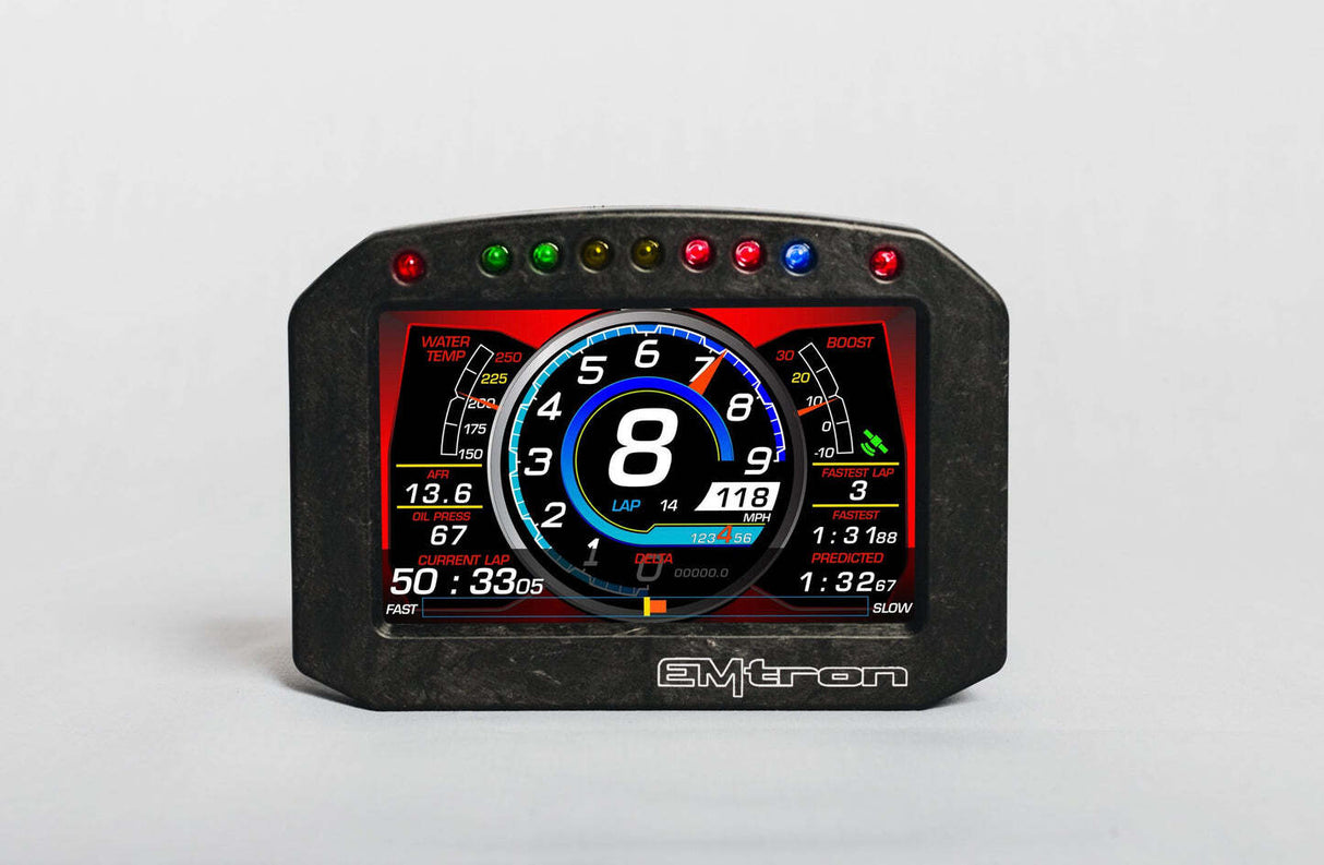 Emtron ED7 7" Digital Dash Display with GPS