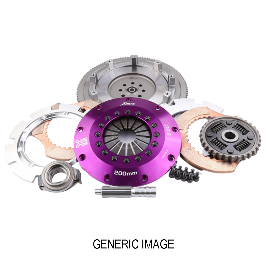 Xtreme 200mm Twin Plate Sprung Ceramic Clutch Kit incl. Flywheel