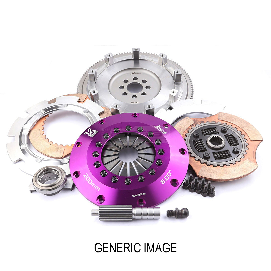 Xtreme 200mm Twin Plate Solid Ceramic Clutch Kit incl. Flywheel
