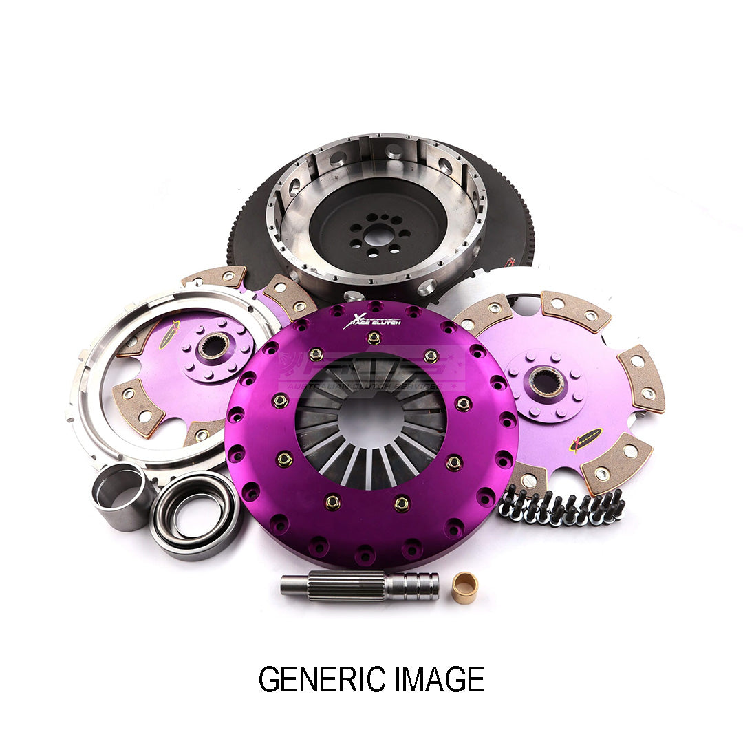 Xtreme Outback 184mm Twin Plate Solid Ceramic Clutch Kit incl Lightweight Flywheel