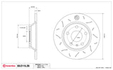 Brembo Sport TY3 Brake Rotor Pair