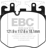 EBC Redstuff Ceramic Front Brake Pads