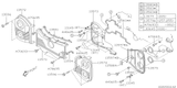 Subaru Genuine Belt Cover No.2 Left Side