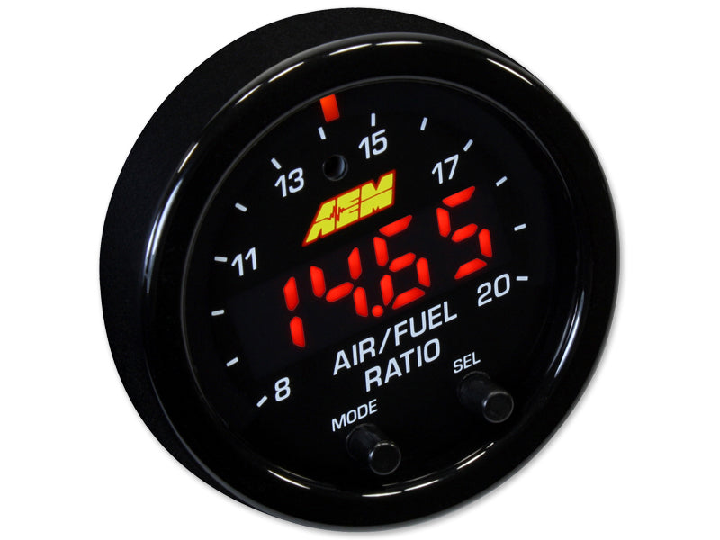 AEM X-Series Wideband UEGO AFR Sensor Controller Gauge with OBDII Connectivity