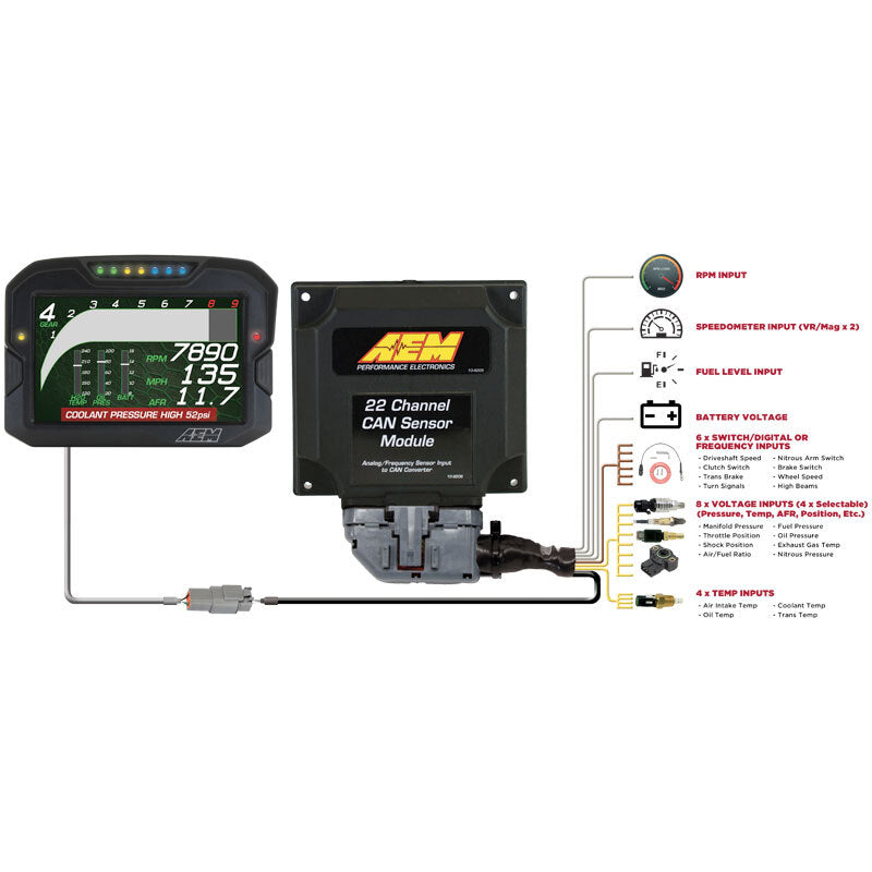 AEM 22 Channel CAN Sensor Module