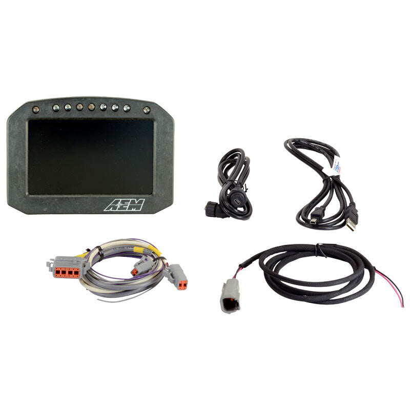 AEM CD-5F Carbon Flat Panel Digital Racing Dash Display