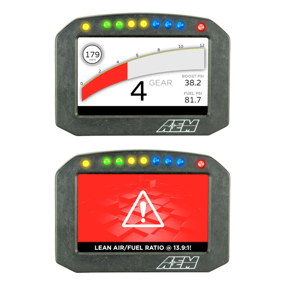 AEM CD-5F Carbon Flat Panel Digital Racing Dash Display
