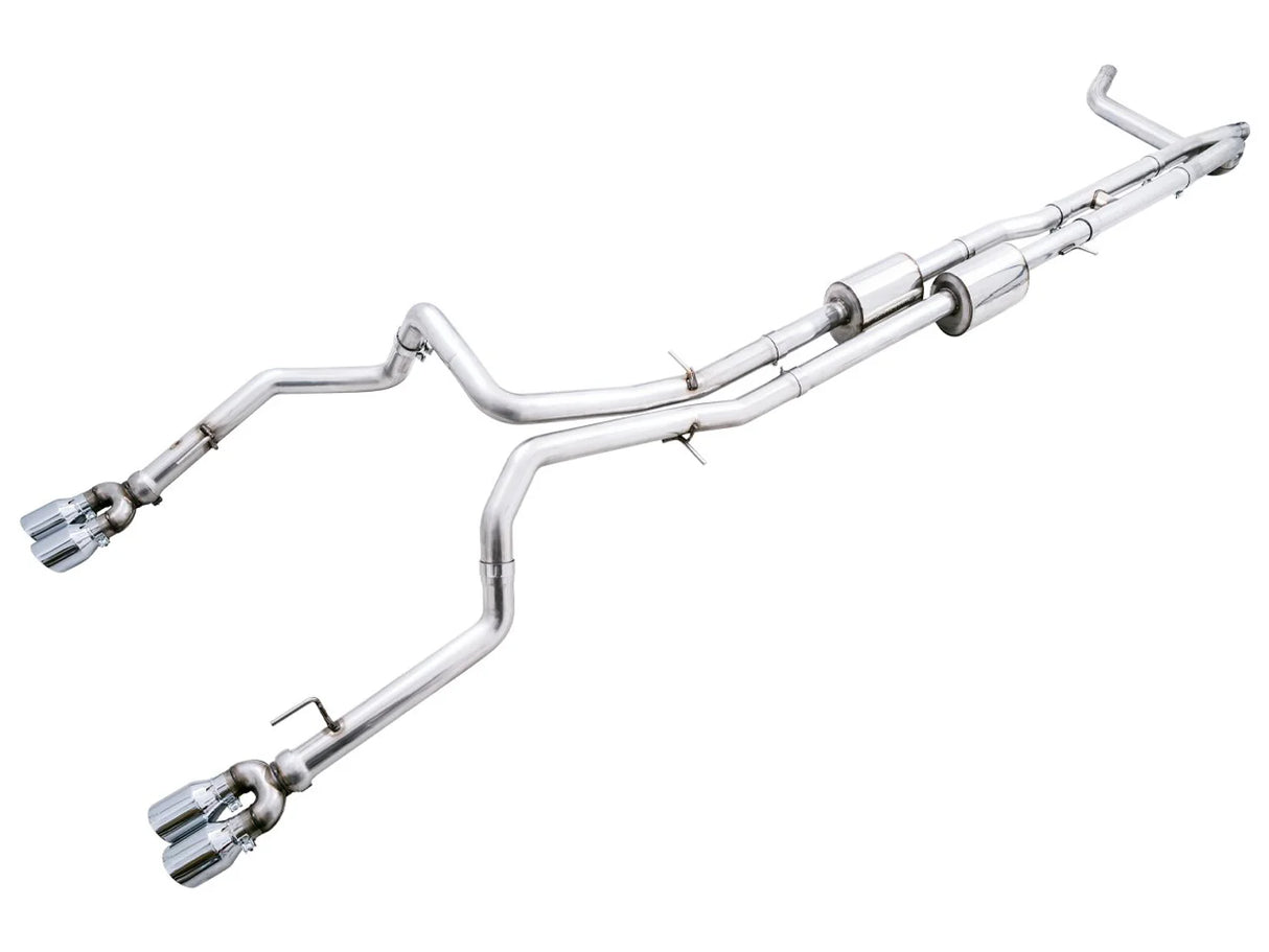 AWE Tuning 0FG Cat Back Exhaust System w/ Tips