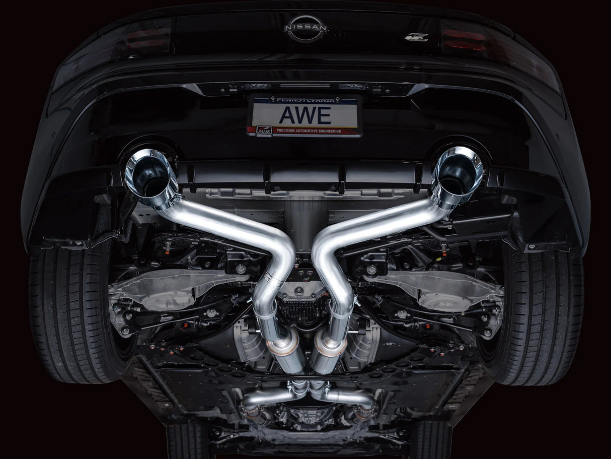 Catback Exhaust chasis view