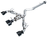 AWE Tuning Track Edition Exhaust w/Diamond Black Tips - Toyota GR Corolla 3020-53472