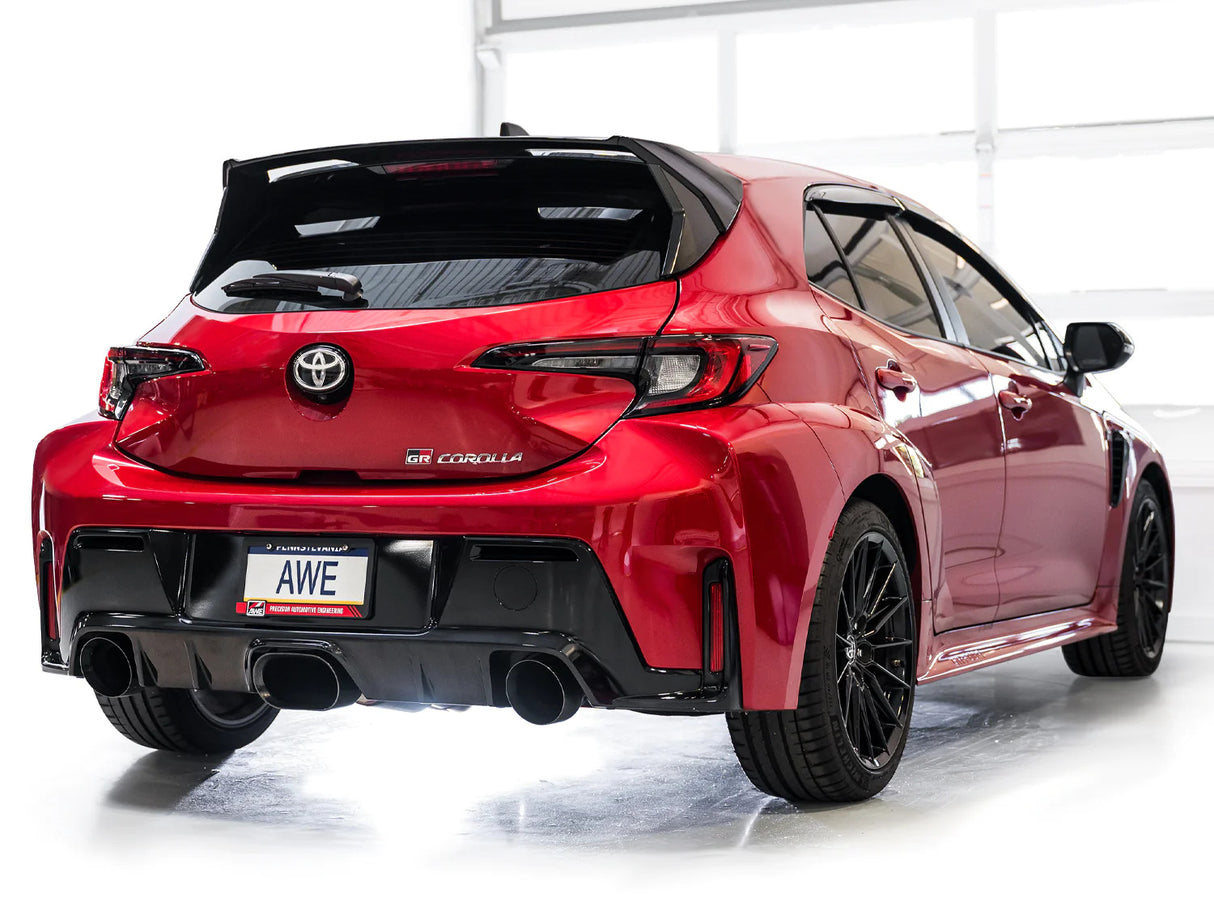AWE Tuning Track Edition Exhaust w/Diamond Black Tips