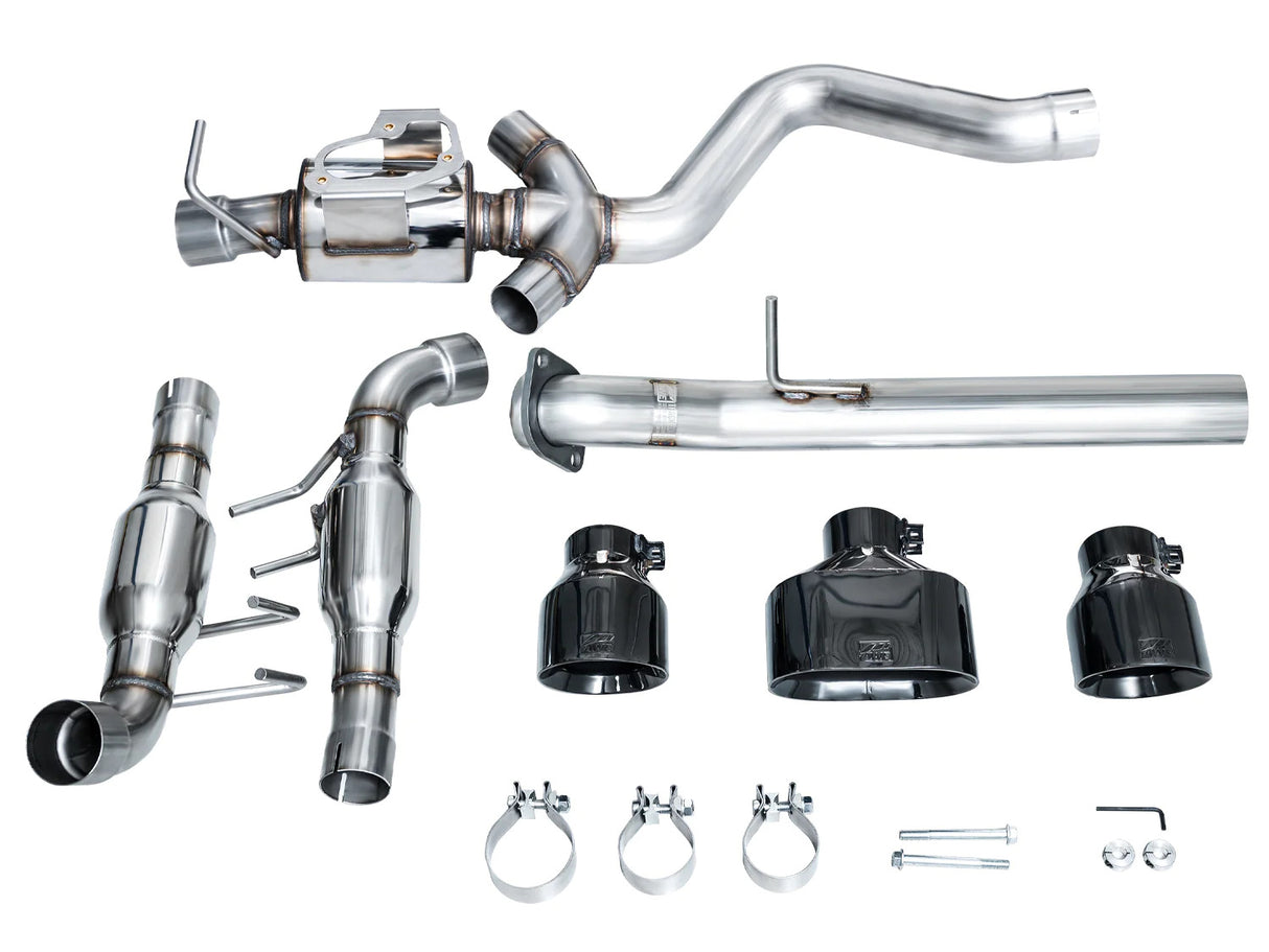 AWE Tuning Track Edition Exhaust w/Diamond Black Tips
