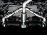 AWE Tuning Track Edition Exhaust w/Diamond Black Tips
