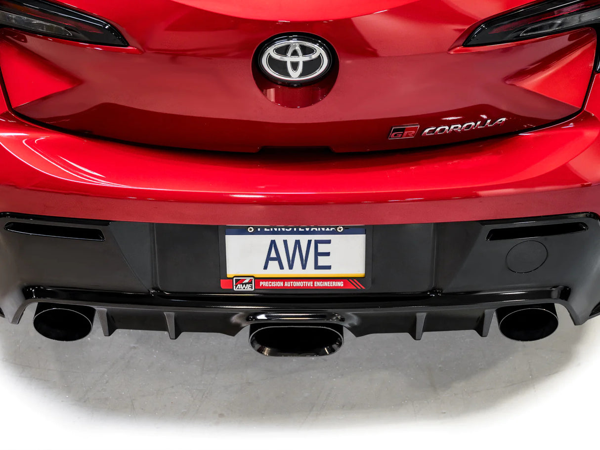 AWE Tuning Track Edition Exhaust w/Diamond Black Tips