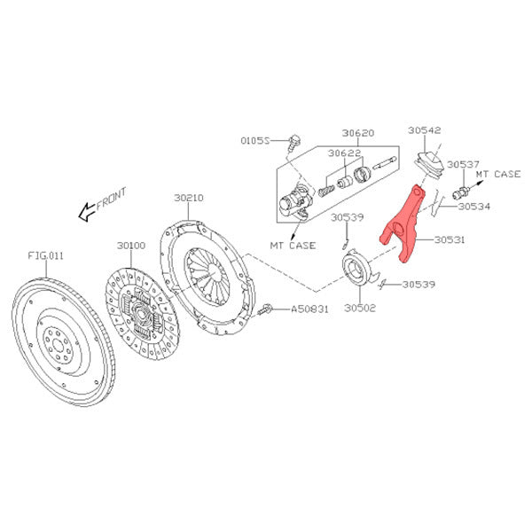 Subaru Genuine Replacement Clutch Fork