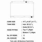 CSF Racing Aluminium Radiator