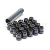 Muteki Short Open End Steel Wheel Nuts - M12 x 1.25 (Pack 20)