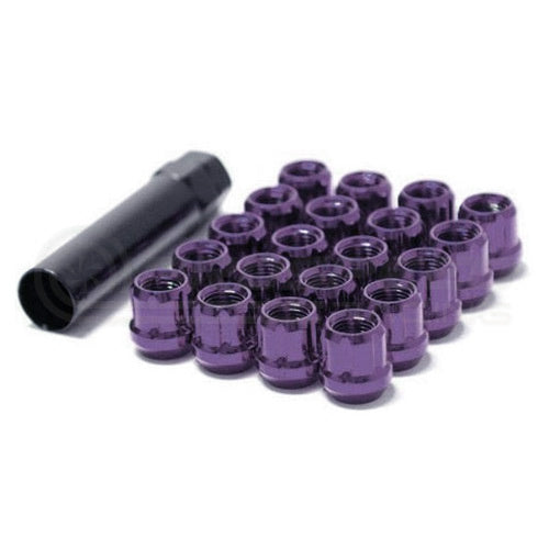 Muteki Short Open End Steel Wheel Nuts - M12 x 1.25 (Pack 20)