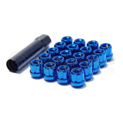 Muteki Short Open End Steel Wheel Nuts - M12 x 1.25 (Pack 20)