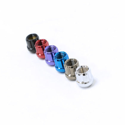 Muteki Short Open End Steel Wheel Nuts - M12 x 1.25 (Pack 20)