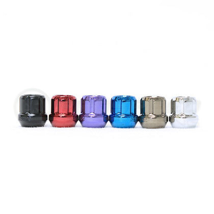 Muteki Short Open End Steel Wheel Nuts - M12 x 1.5 (Pack 20)