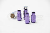 Muteki 48mm Open Ended SR48 Steel Wheel Lock Nut Set of 4 M12 x 1.25