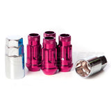 Muteki 48mm Open Ended SR48 Steel Wheel Lock Nut Set of 4 M12 x 1.5