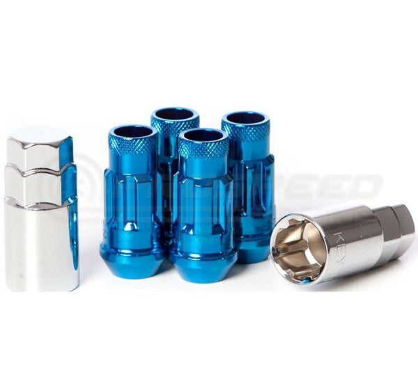Muteki 48mm Open Ended SR48 Steel Wheel Lock Nut Set of 4 M12 x 1.5