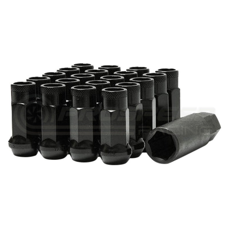 Muteki 48mm Open Ended SR48 Steel Wheel Nuts M12 x 1.25