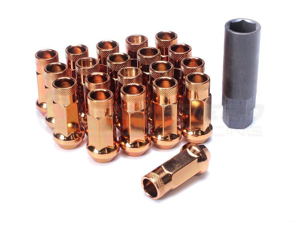 Muteki 48mm Open Ended SR48 Steel Wheel Nuts M12 x 1.5