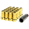 Muteki 48mm Open Ended SR48 Steel Wheel Nuts M12 x 1.5