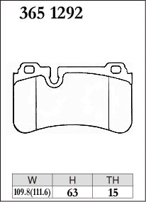 Dixcel Type M Pads