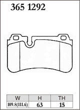Dixcel Type M Pads