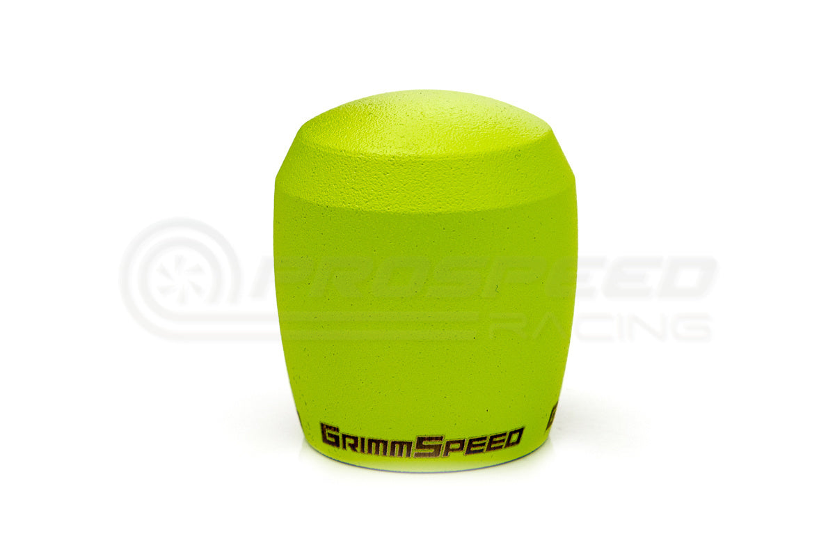 Grimmspeed Stubby Stainless Steel Shift Knob Black Powder Coat