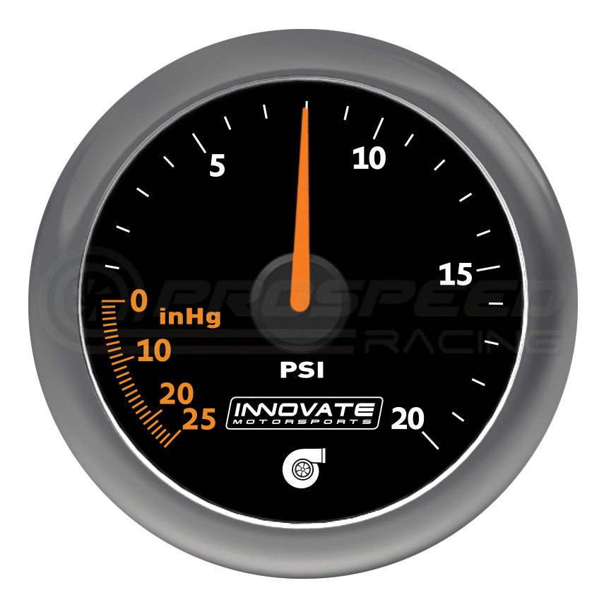 Innovate Motorsports MTX-A Analog 20 PSI Boost Gauge Kit